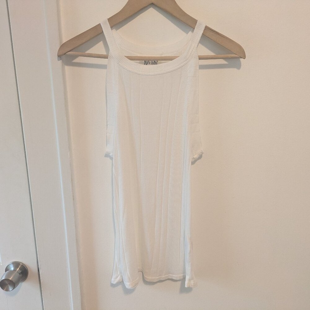 Nation LTD Cream Ribbed Tank Top Women’s M